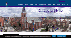 Desktop Screenshot of diecezjaelk.pl